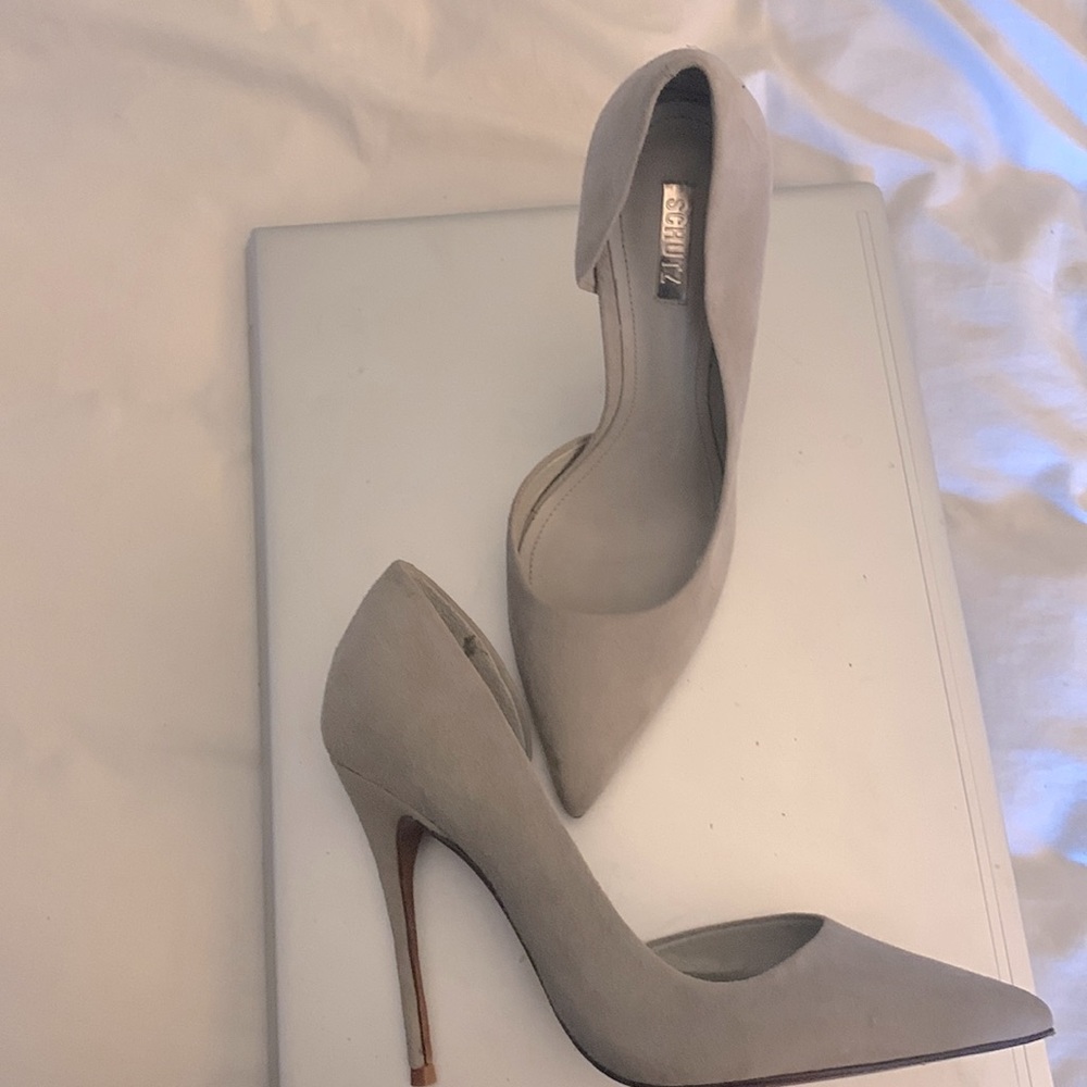 Suede Pump - image 1